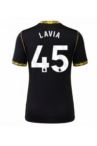 Chelsea Romeo Lavia #45 Jalkapallovaatteet Naisten Vieraspaita 2026-27 Lyhythihainen